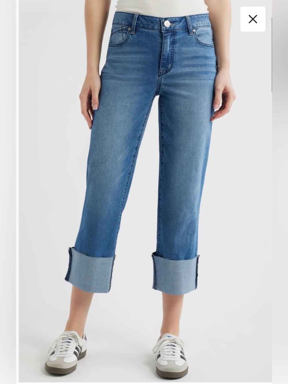 1822 Denim Taylor Cuffed Jeans Size 4